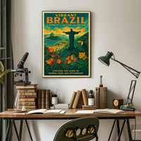 Vibrant Brazil A Tapestry Of Culture Poster