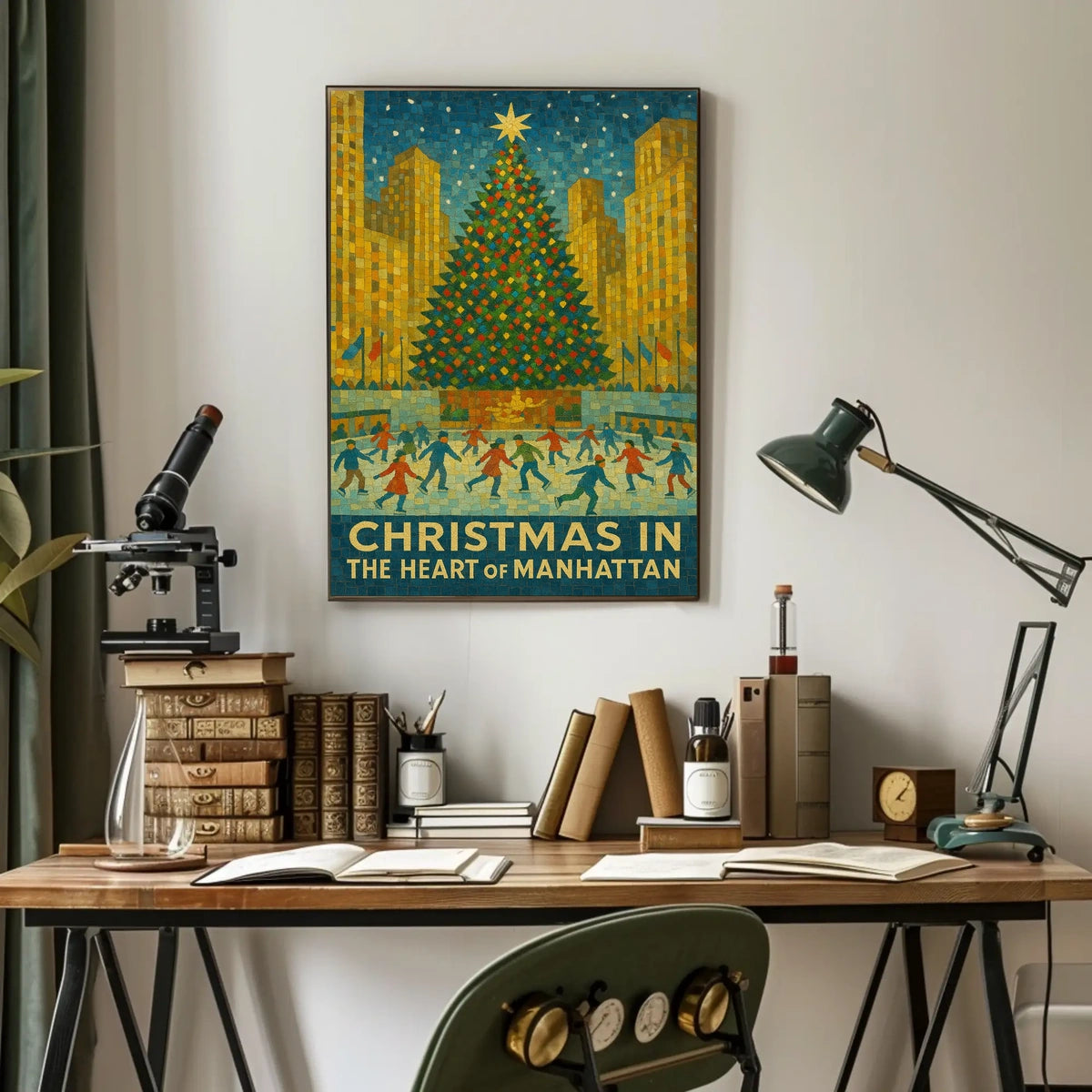 Christmas In The Heart Of Manhattan Poster