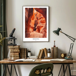 Arizona Canyon Adventure: Timeless Travel Poster PosterGoat