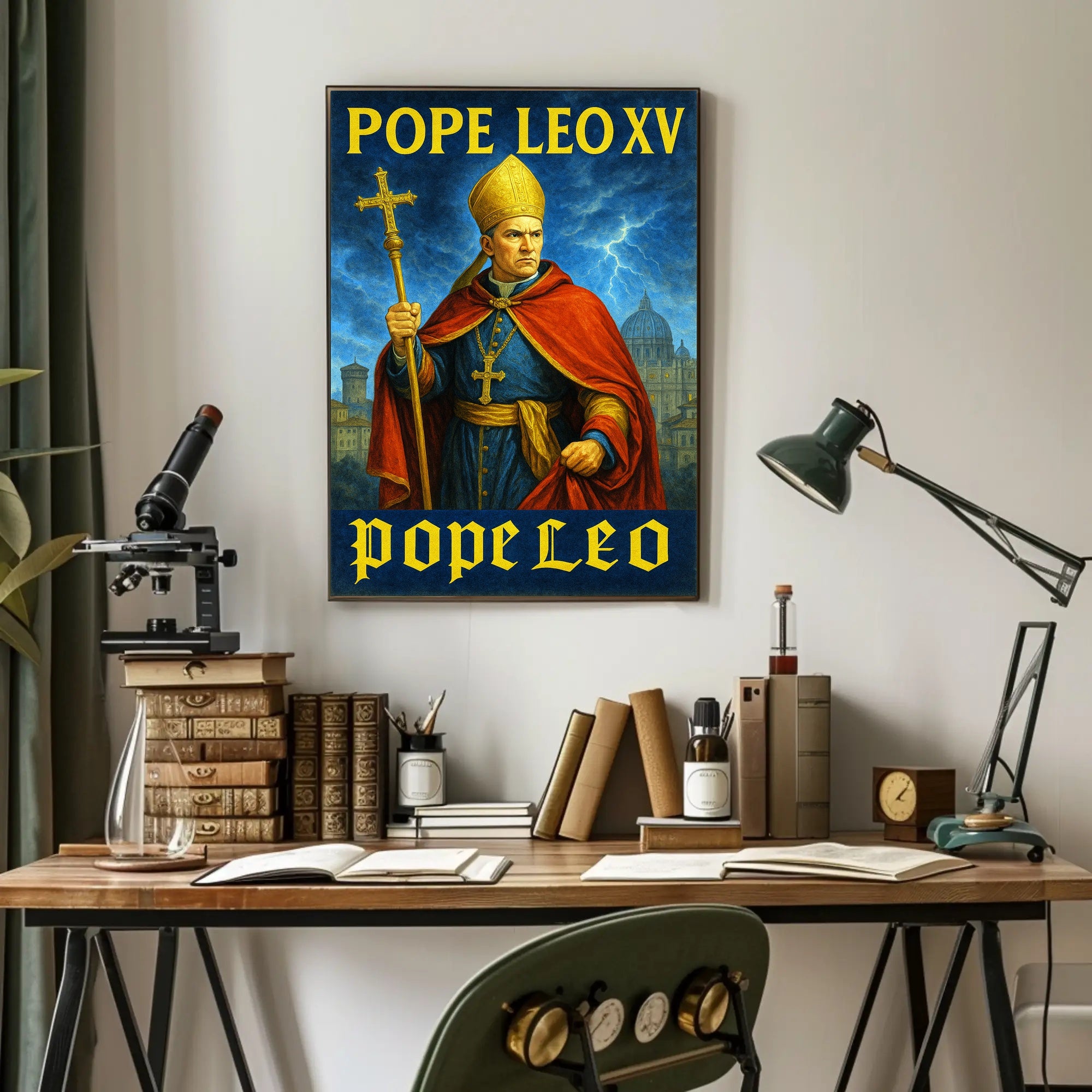 Pope Leo XV Poster PosterGoat