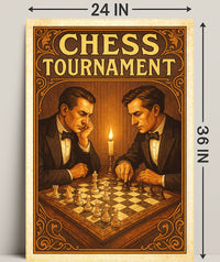 Chess Tournament Poster PosterGoat