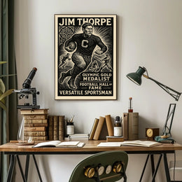 Celebrating a Legendary Athlete Poster