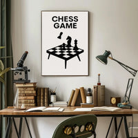 Chess Game Poster PosterGoat