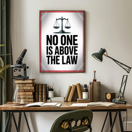Justice for All: Modern Political or Propaganda Poster