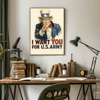 Uncle Sam Recruitment Poster