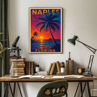 Naples, Florida Sunset Poster