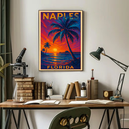 Naples, Florida Sunset Poster