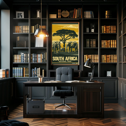 South Africa National Park Poster