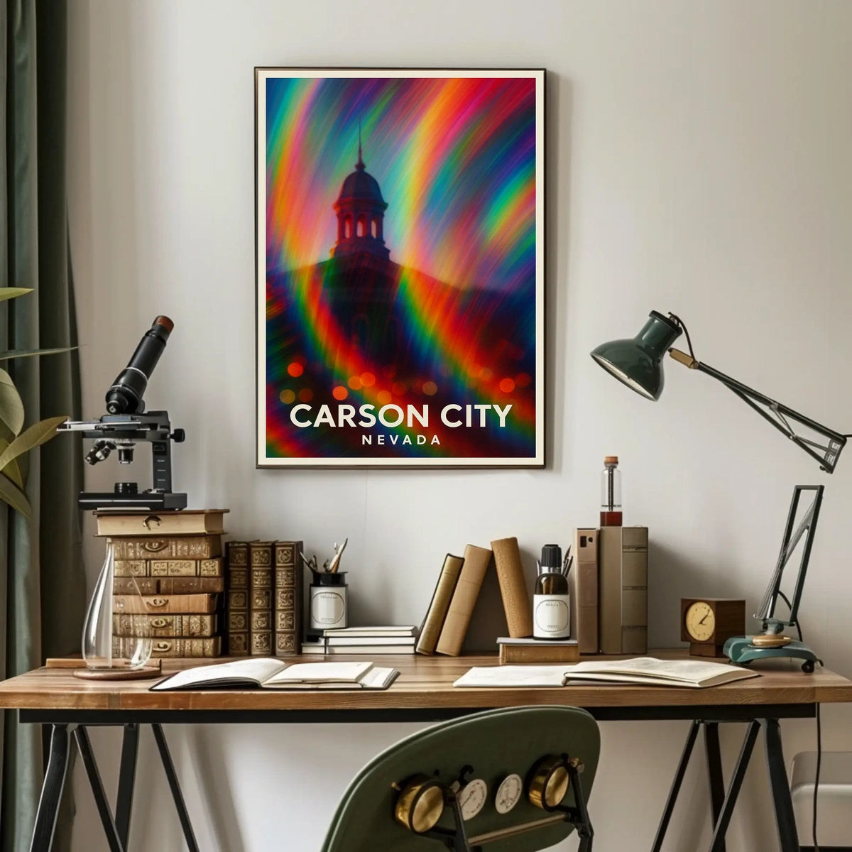 Carson City Nevada Scenic Photography Poster
