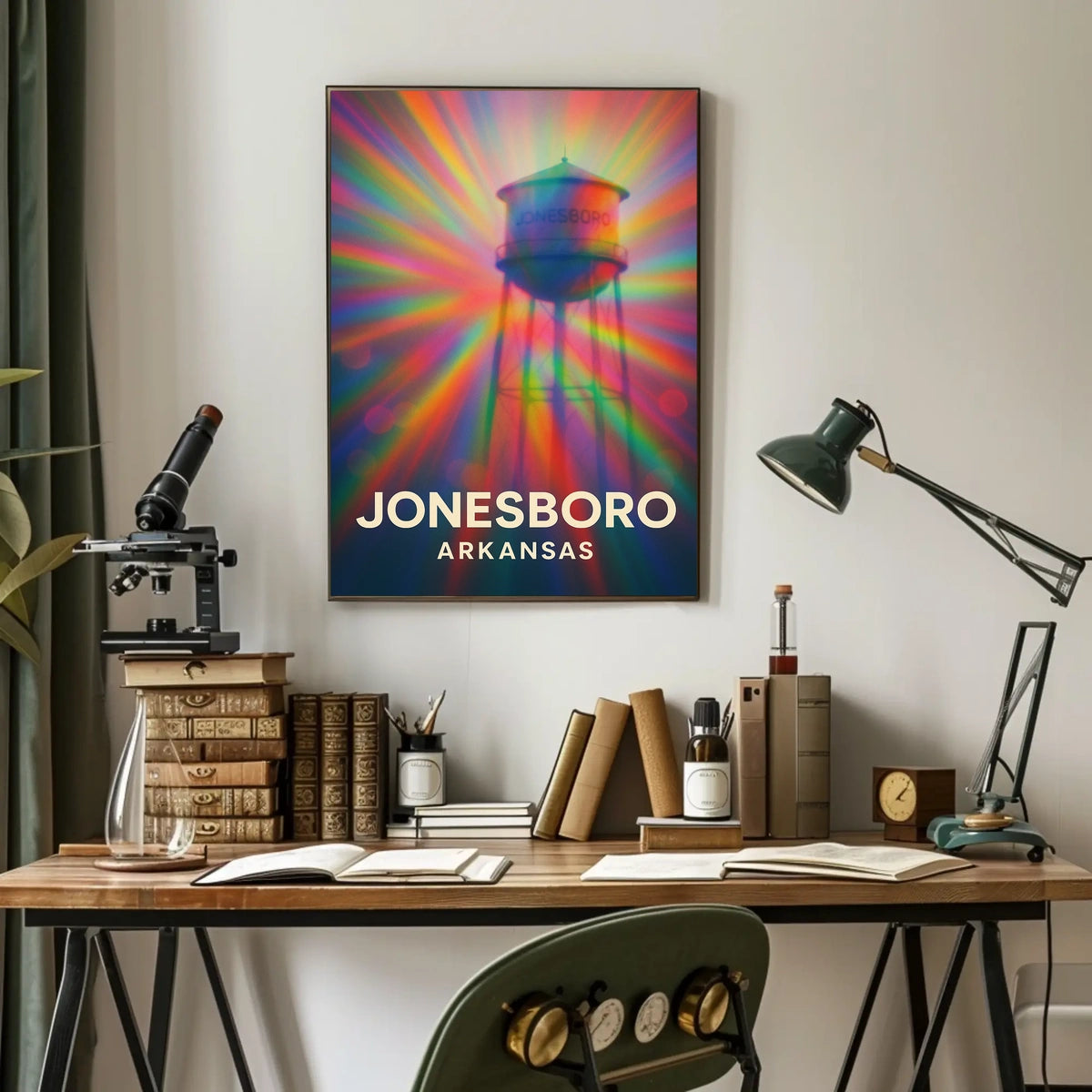 Jonesboro Arkansas Travel Photography Realism Poster