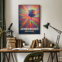 Jonesboro Arkansas Travel Photography Realism Poster