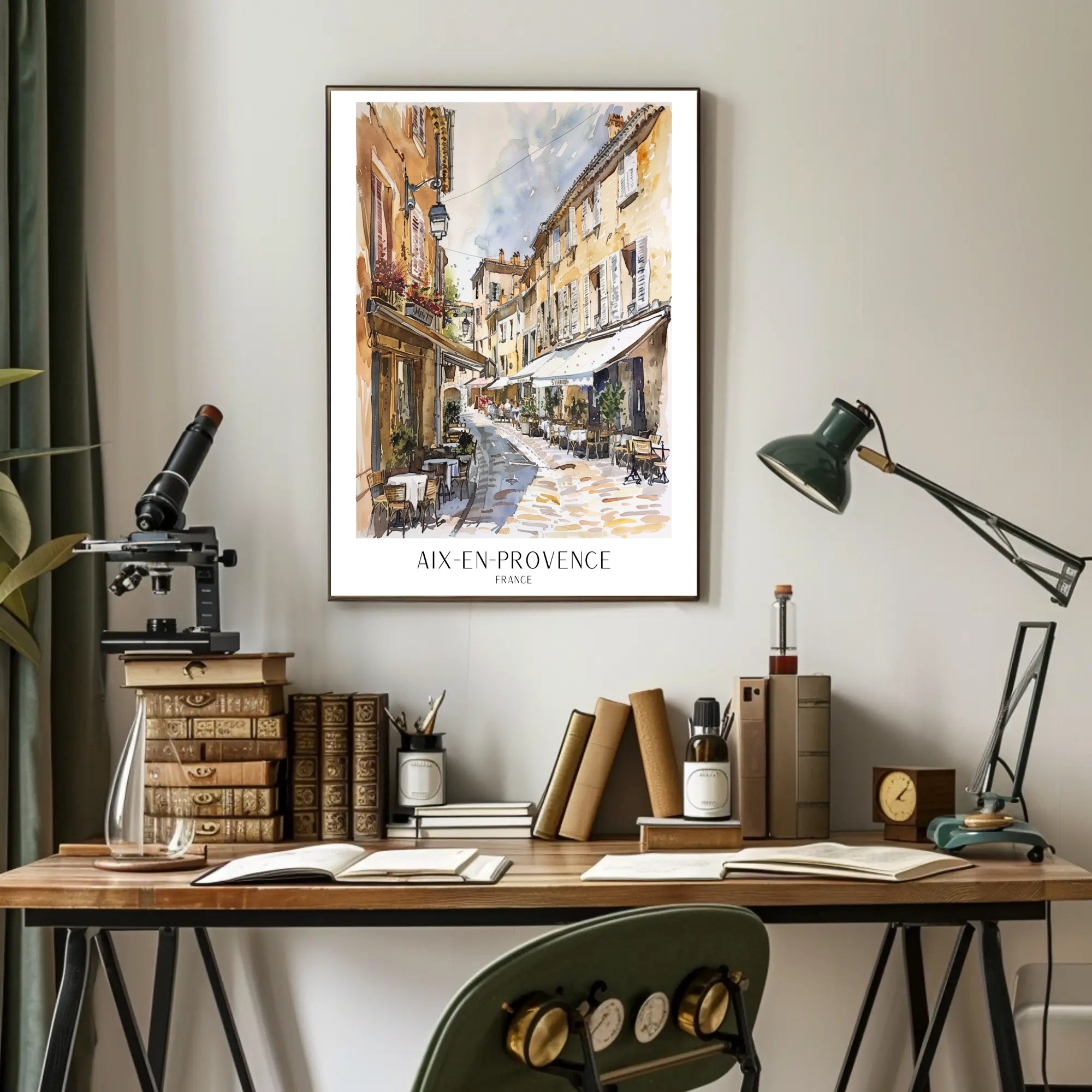 Aix-en-Provence Charm Poster PosterGoat