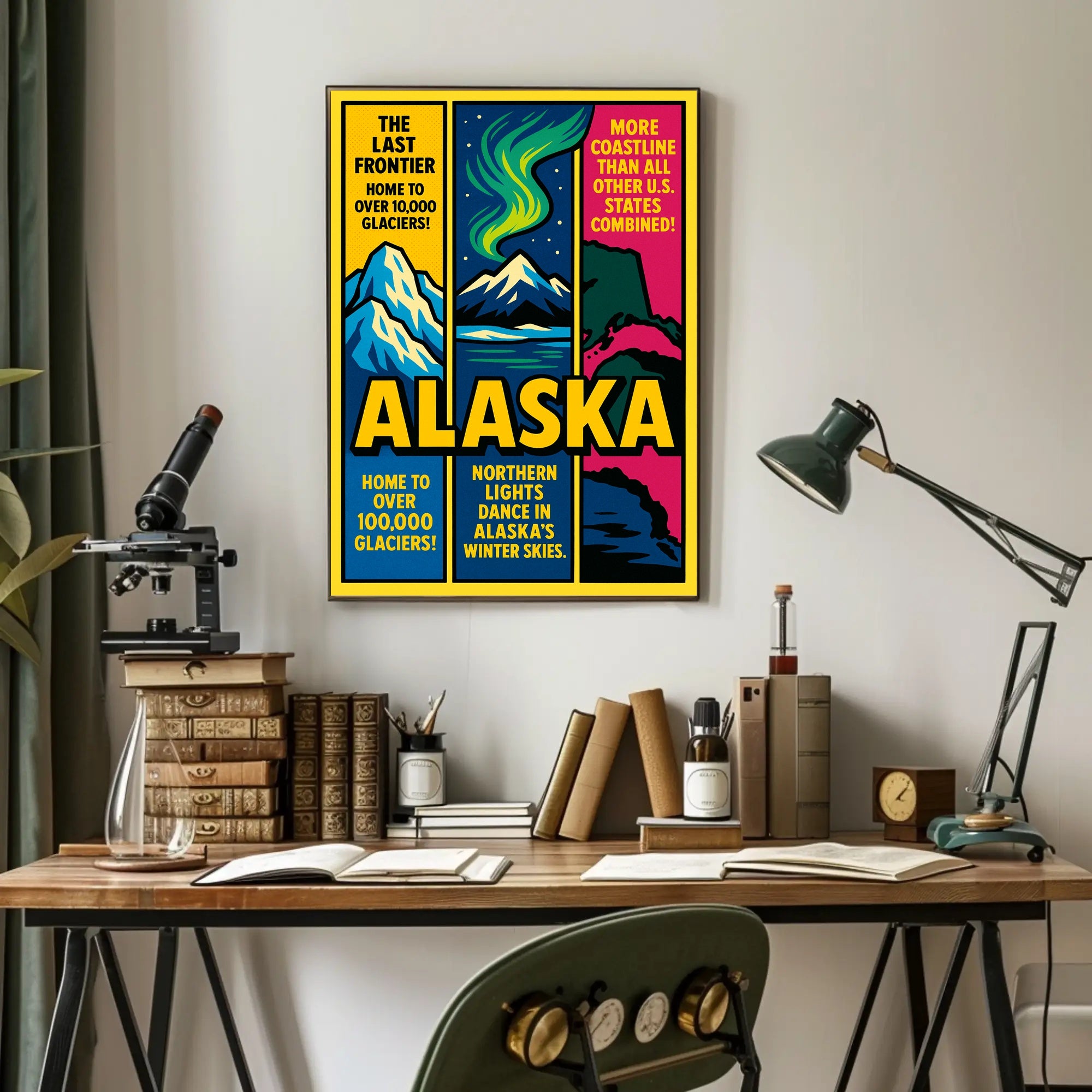 Alaska The Last Frontier Poster