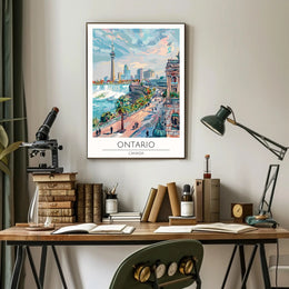 Vibrant Ontario Poster PosterGoat