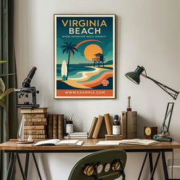 Virginia Beach Adventure Poster Print