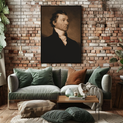 James Monroe 5th President Sepia Photo