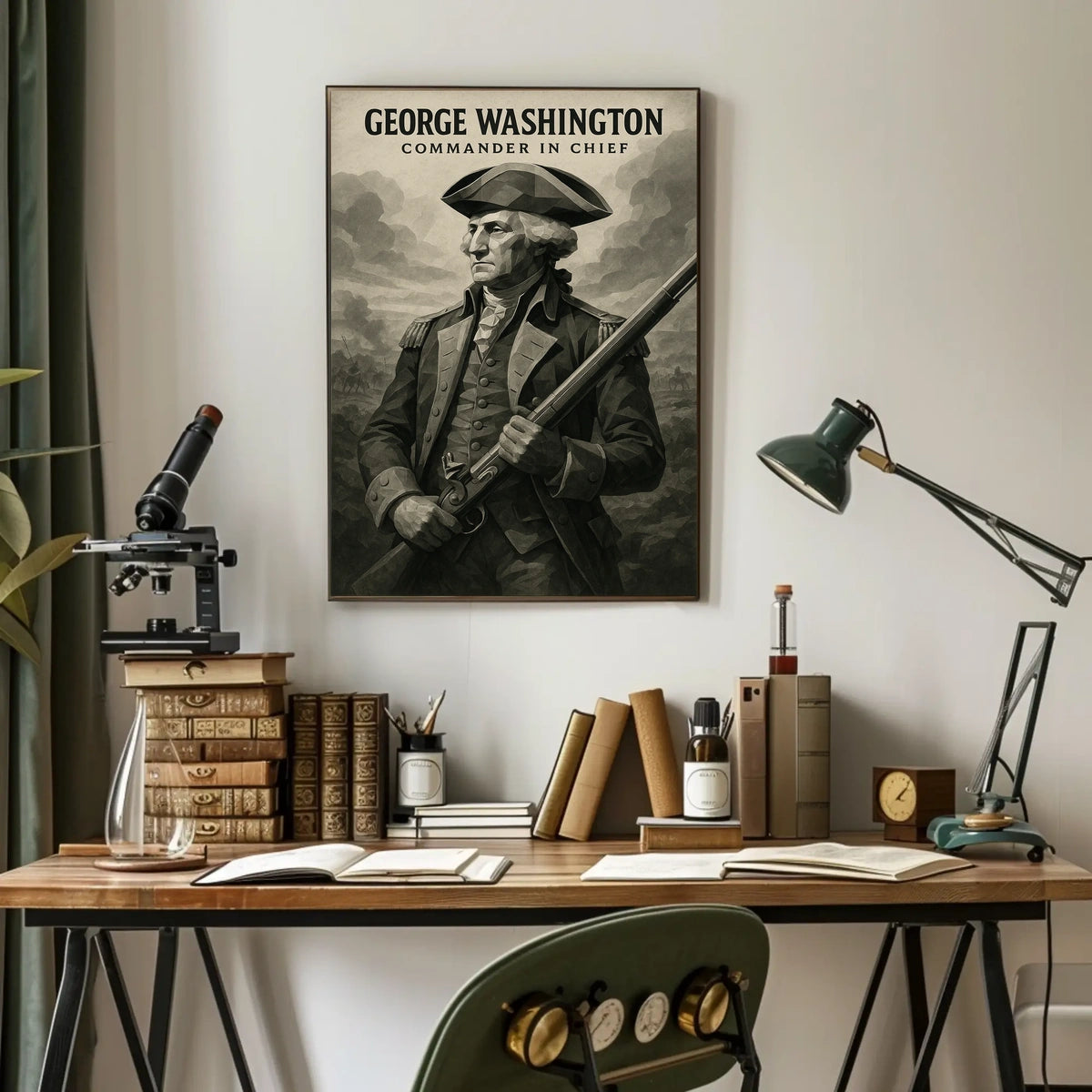 George Washington Commander In Chief Poster
