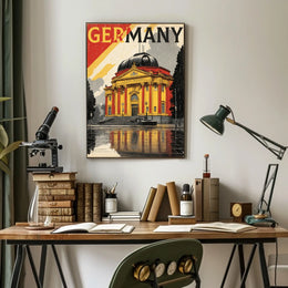 Germany Architectural Poster