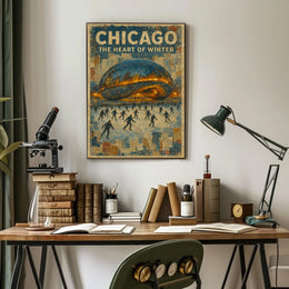 Chicago The Heart Of Winter Poster