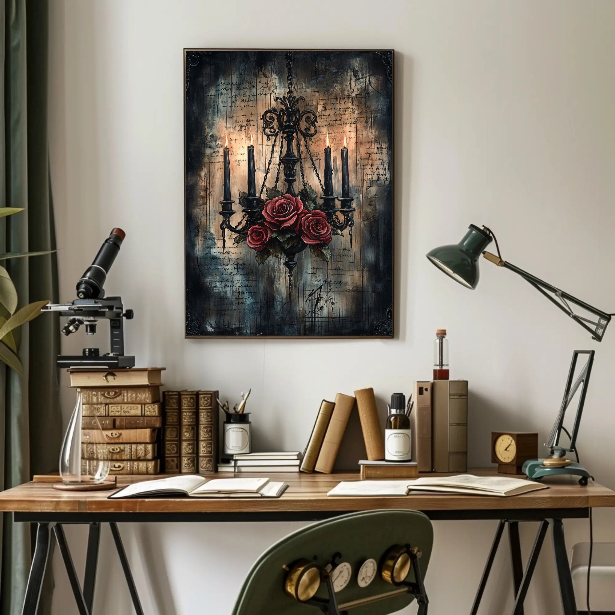 Gothic Elegance Poster