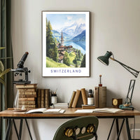 Scenic Switzerland Poster PosterGoat