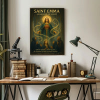 Saint Emma Guardian of Light Inspirational Poster