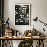 Donald Trump 47th President Poster