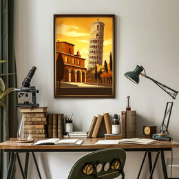 Timeless Pisa Poster