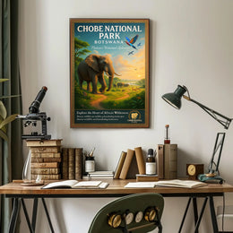 Explore the Heart of Africa's Wilderness Poster