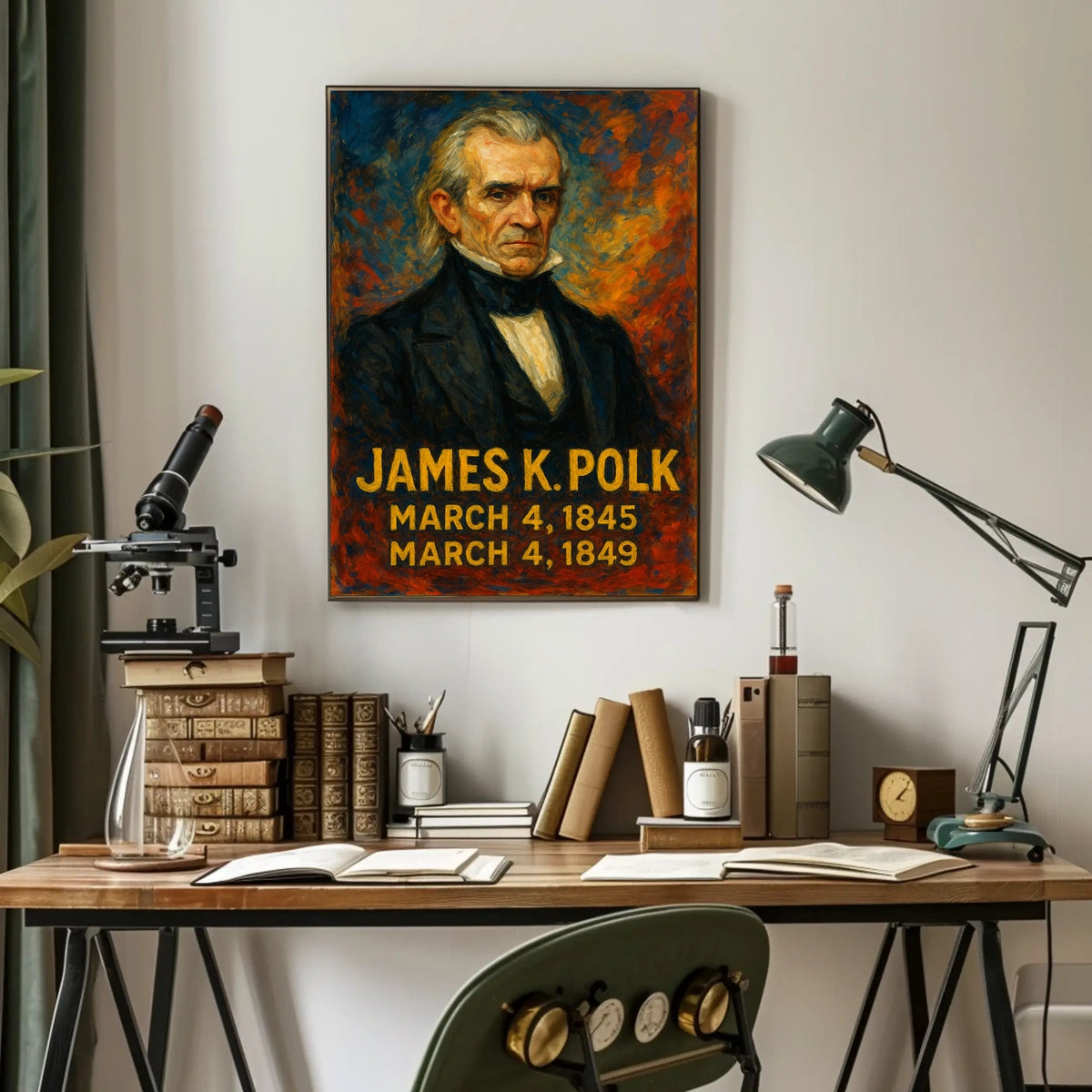 James K. Polk Poster