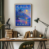 Kauai, Hawaii A Vibrant Paradise Poster