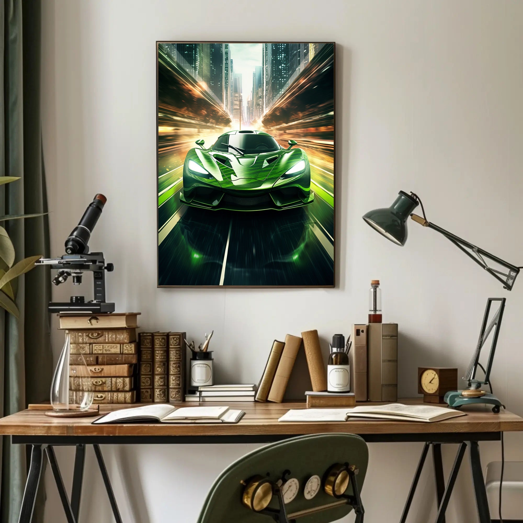 Speed In The City Poster