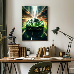 Speed In The City Poster