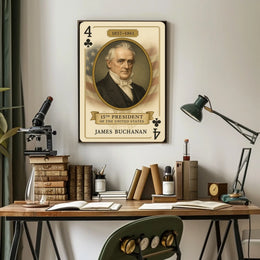 James Buchanan President Poster