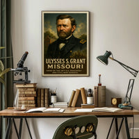 Ulysses S. Grant 18Th President Poster