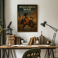 Mexican-American War A Clash Of Poster