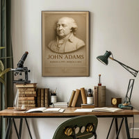 John Adams Commemorative Poster