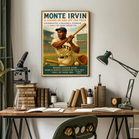 Monte Irvin A Baseball Legend Poster PosterGoat