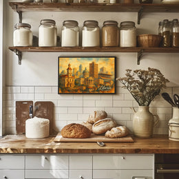 Liberia Cityscape Poster