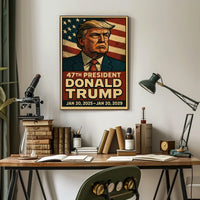 Donald Trump 47Th President Poster