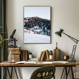 Winter Mountain Serenity Poster