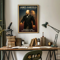 James Garfield 20th President Poster PosterGoat
