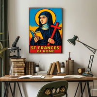 St. Frances of Rome Poster