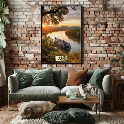 Missouri Vintage Poster