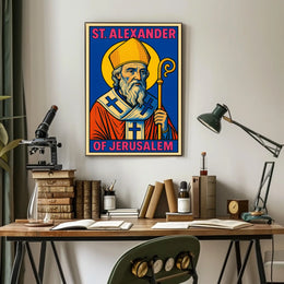 St. Alexander Of Jerusalem Poster