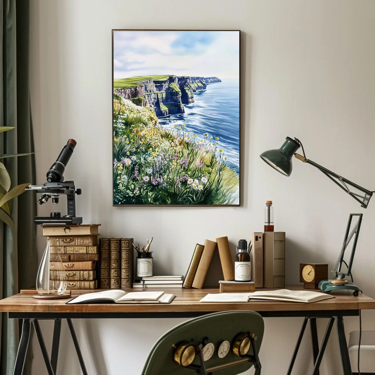 Ireland Cliffs of Moher View Poster