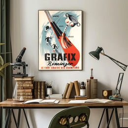 Grafix Le Fart Liquide Des Champions Poster