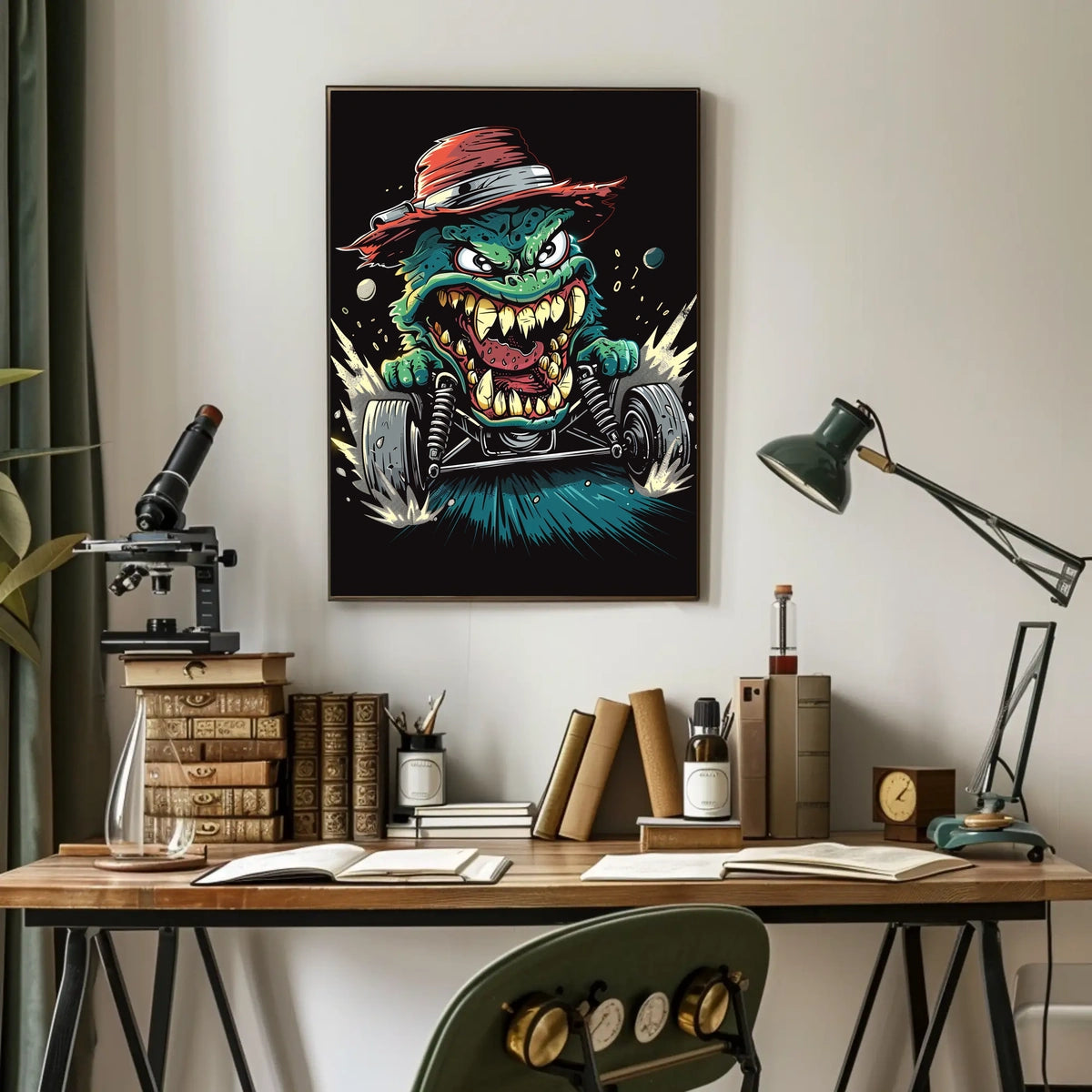Monster Racer Poster