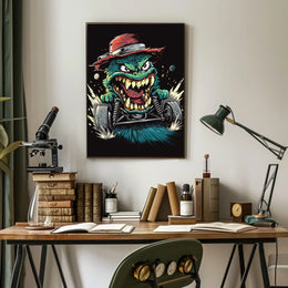 Monster Racer Poster