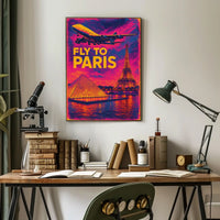 Fly To Paris Poster
